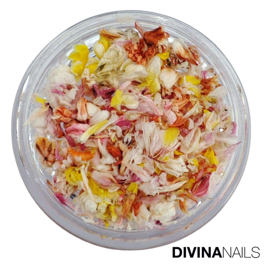 DRIED FLOWERS - 05 - Fiori secchi per decorazioni unghie eleganti nail art - Divina Nails