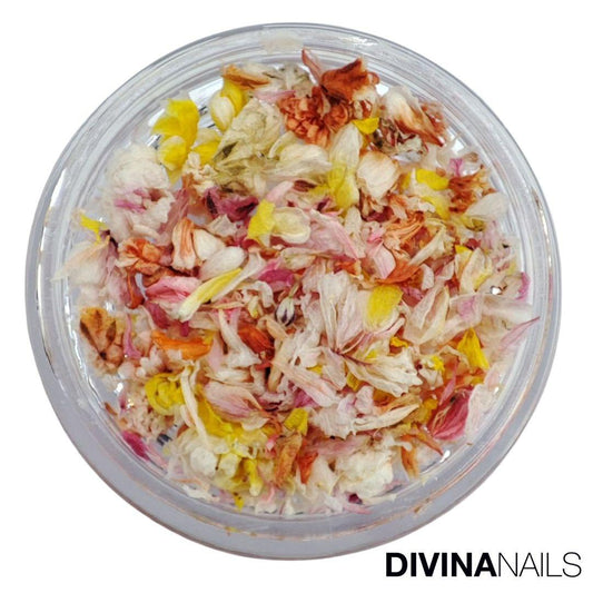 DRIED FLOWERS - 05 - Fiori secchi per decorazioni unghie eleganti nail art - Divina Nails