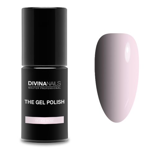 THE GEL POLISH - 64 ICY ROSE (Lattiginoso) - Semipermanente per unghie da 8ml