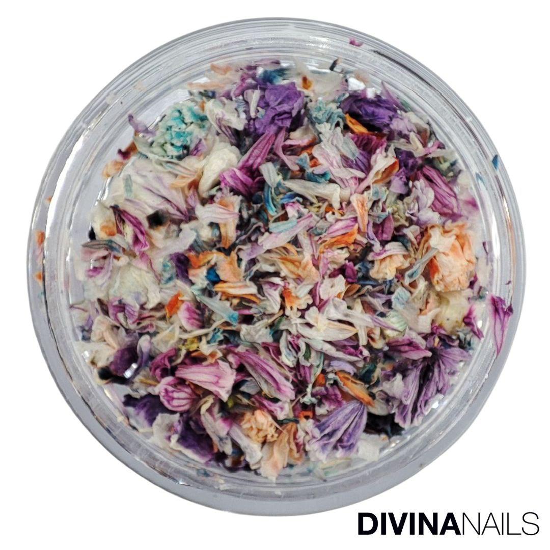 DRIED FLOWERS - 06 - Fiori secchi per decorazioni unghie eleganti nail art