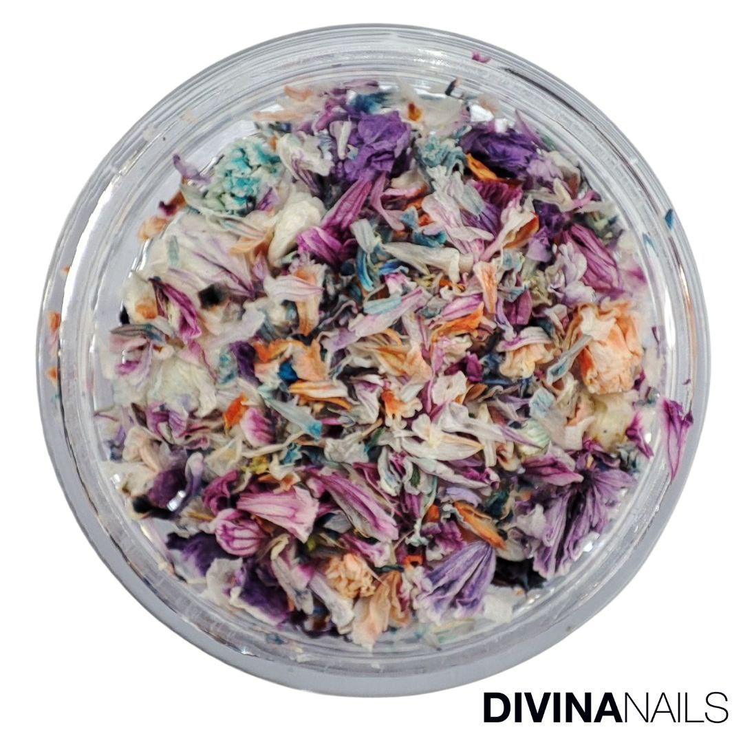 DRIED FLOWERS - 06 - Fiori secchi per decorazioni unghie eleganti nail art - Divina Nails