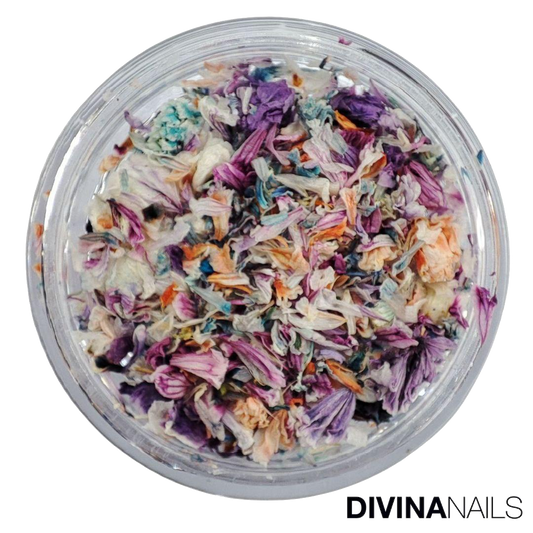 DRIED FLOWERS - 06 - Fiori secchi per decorazioni unghie eleganti nail art - Divina Nails
