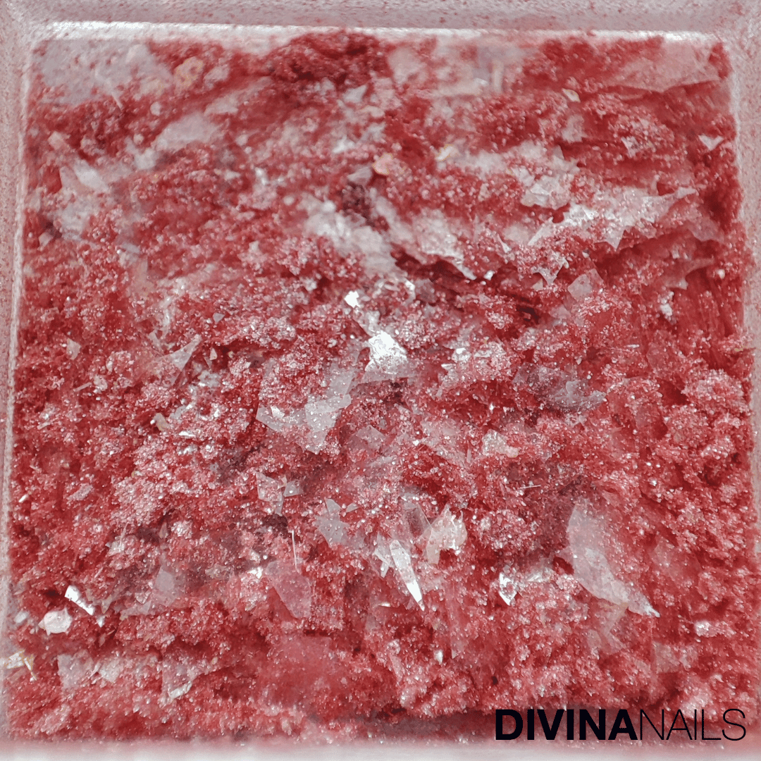 DIAMOND HOLO - PRECIOUS STONES - Set 12 Polvere Glitter brillantini per gel unghie Nail Art 2g - Divina Nails