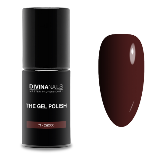 THE GEL POLISH - 71% CHOCO - Semipermanente per unghie da 8ml