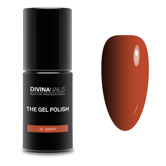 THE GEL POLISH - 72% CHOCO - Semipermanente per unghie da 8ml