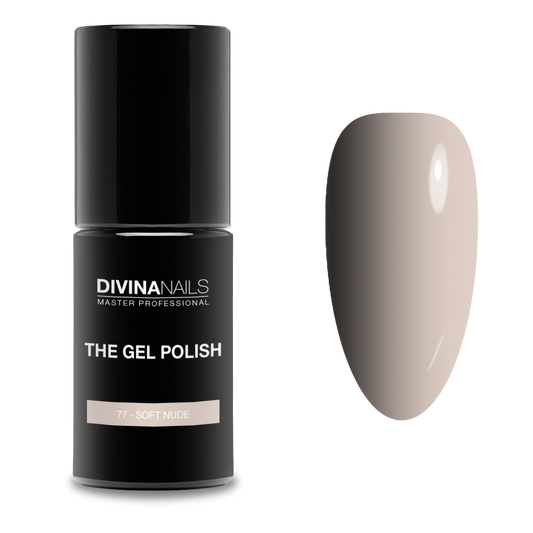 THE GEL POLISH - 77 SOFT NUDE - Semipermanente per unghie da 8ml