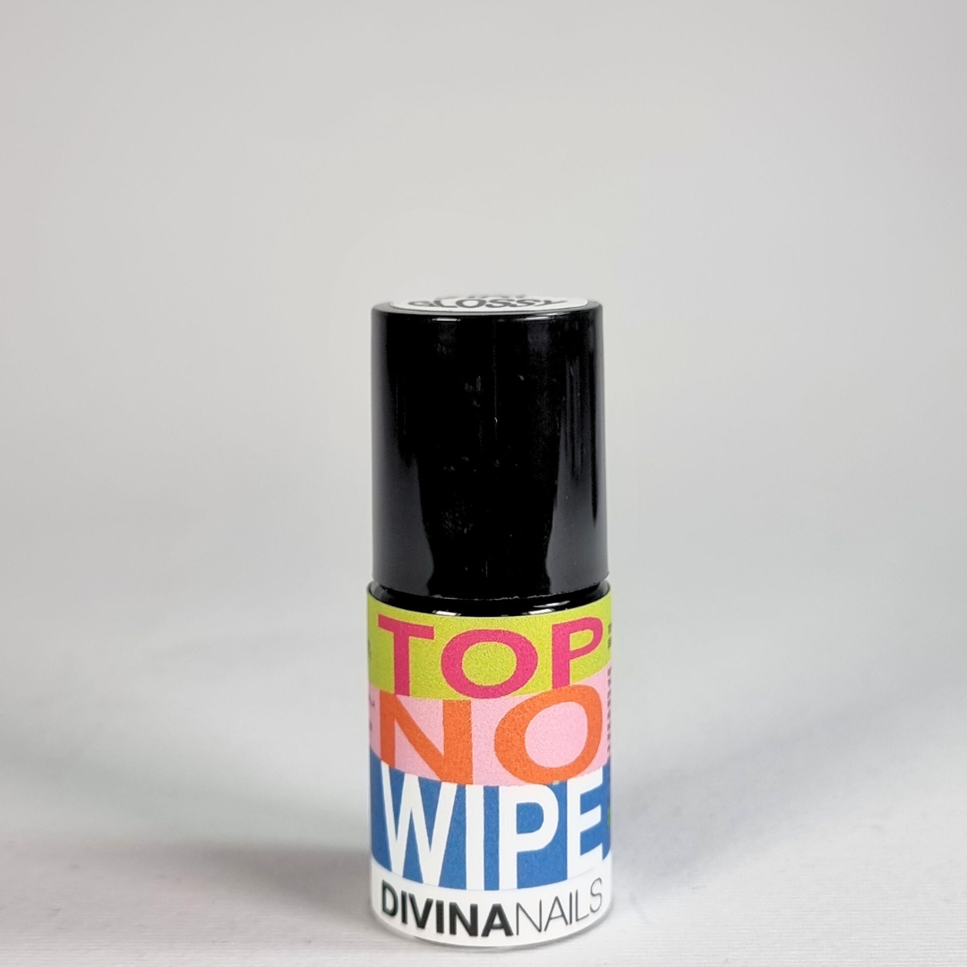 TOP NO WIPE - STAY GLOSSY - Gel top coat antigiallo senza dispersione 15ml