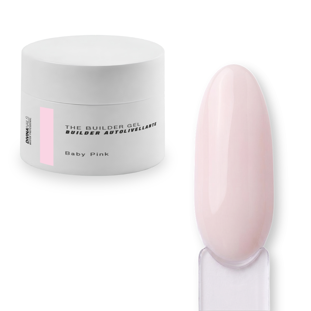 THE BUILDER GEL - BABY PINK - Builder gel costruttore autolivellante bifasico media densità 50ml