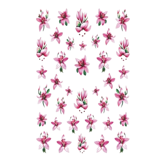 STICKERS - BLUEBELL - Stickers decorazioni unghie per nail art per la primavera