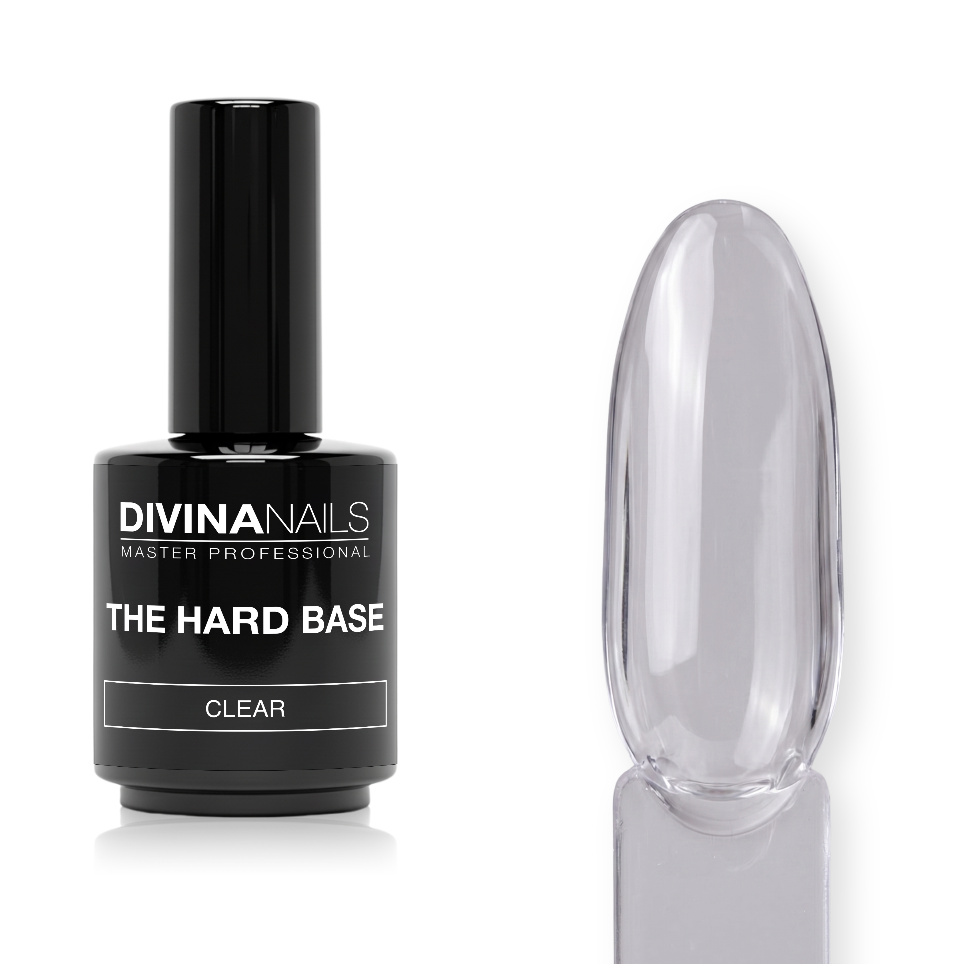THE HARD BASE - HBC 004 - Hard base trasparente clear gel autolivellante 15ml
