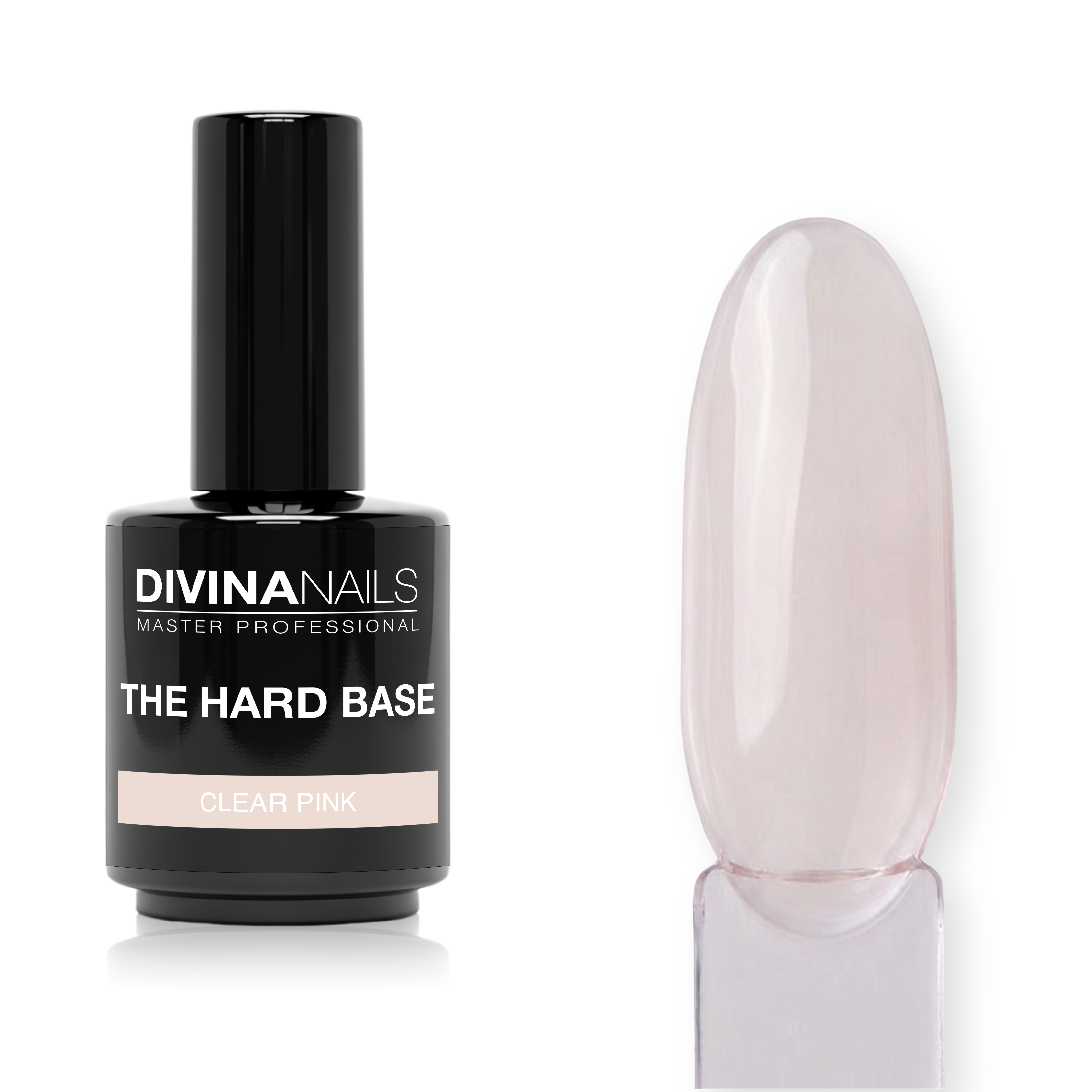 THE HARD BASE - HBCP 005 - Hard base rosa clear gel autolivellante 15ml