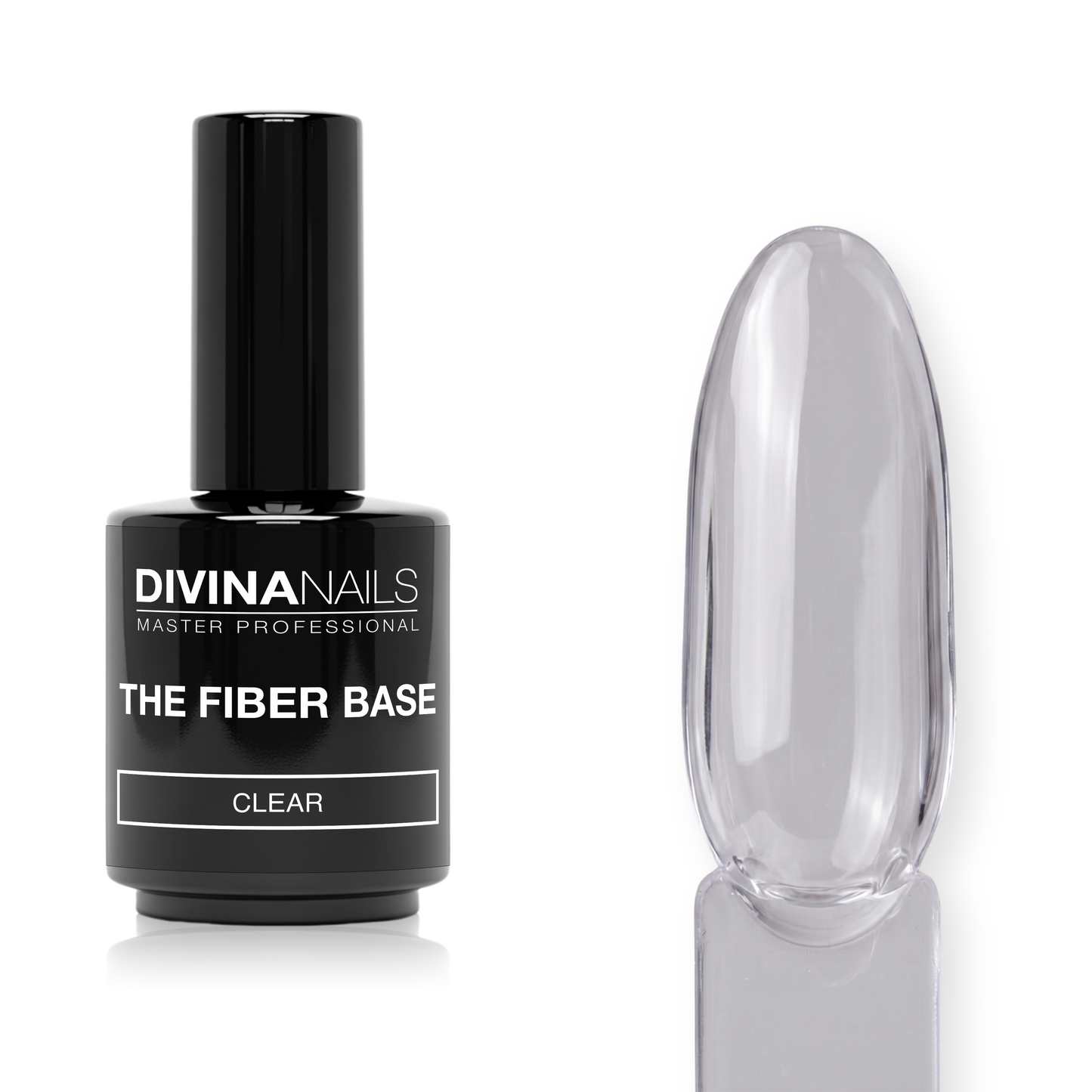 THE FIBER BASE - 01 CLEAR - Fiber base trasparente semipermanente gel autolivellante 15ml