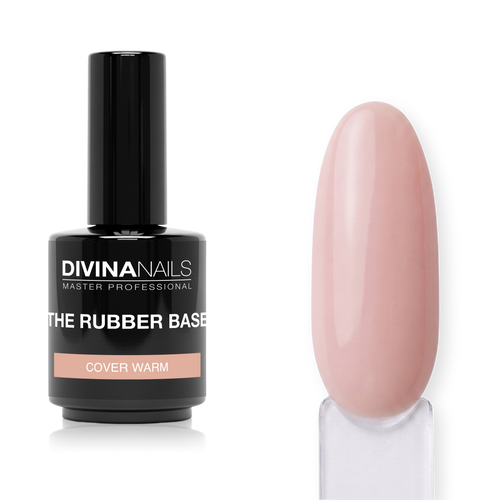 THE RUBBER BASE - COVER WARM 004 - Rubber base cover warm gel builder autolivellante 15ml