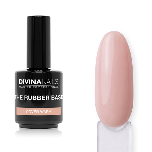 THE RUBBER BASE - COVER WARM 004 - Rubber base cover warm gel builder autolivellante 15ml