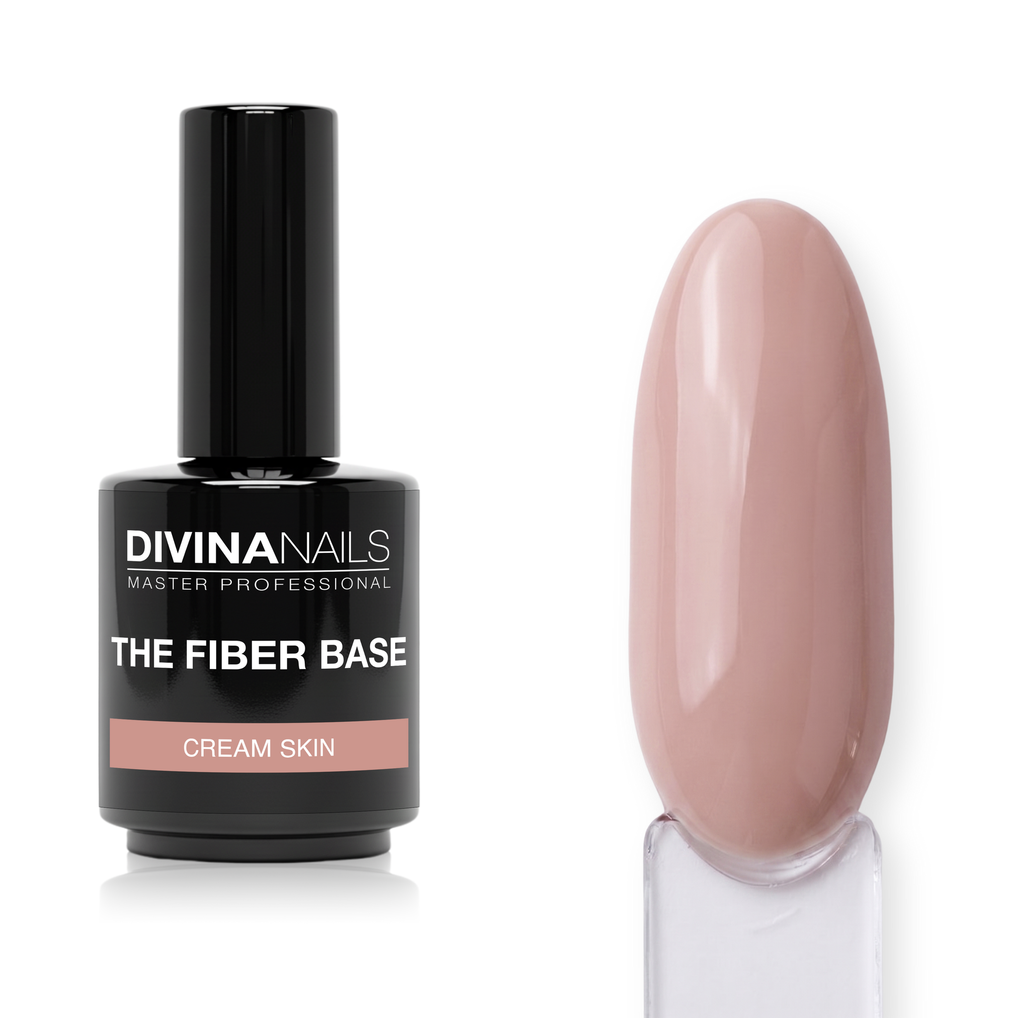 THE FIBER BASE - 04 CREAM SKIN - Fiber base cream skin semipermanente gel autolivellante 15ml