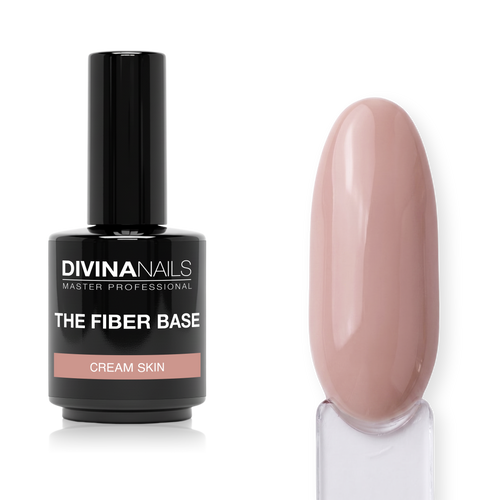 THE FIBER BASE - 04 CREAM SKIN - Fiber base cream skin semipermanente gel autolivellante 15ml