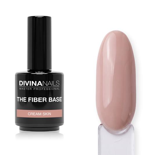 THE FIBER BASE - 04 CREAM SKIN - Fiber base cream skin semipermanente gel autolivellante 15ml