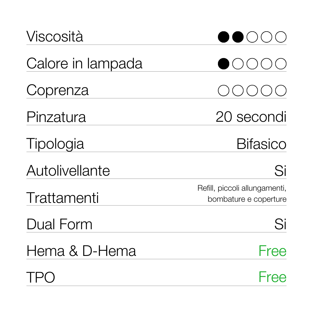 THE BUILDER STRONG - CLEAR STUDIO LINE - Builder gel costruttore per strutture, allungamenti, muretti e effetto sottovetro alta densità 50ml