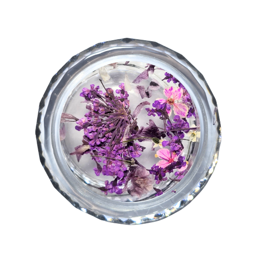 DRIED FLOWERS - LILLÀ - Fiori secchi per decorazioni unghie eleganti nail art