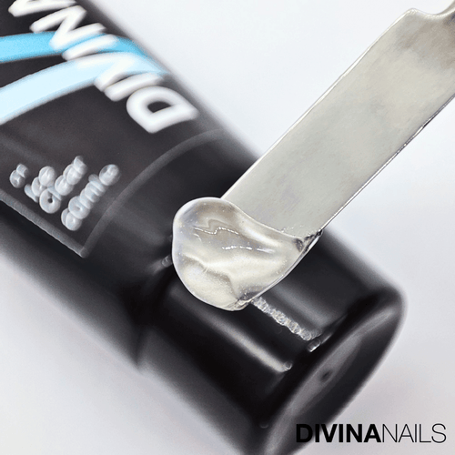 THE ACRYL GEL - ICE CLEAR - Acrygel trasparente professionale per ricostruzione unghie da 60ml - Divina Nails
