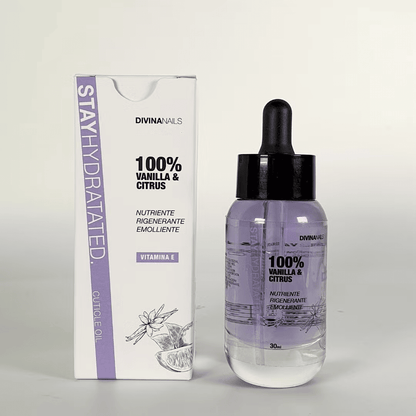 STAYHYDRATATED. - Olio cuticole per unghie idratante mani Vaniglia e Citrus 30ml