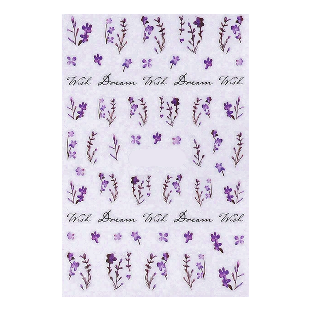 STICKERS - DREAM - Stickers decorazioni unghie per nail art per la primavera