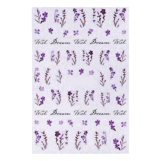 STICKERS - DREAM - Stickers decorazioni unghie per nail art per la primavera