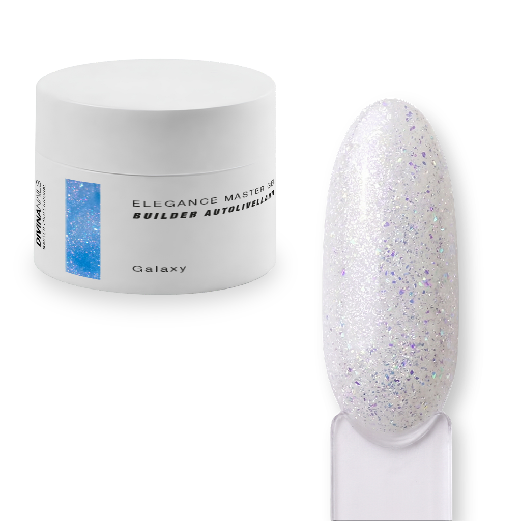 ELEGANCE MASTER GEL - GALAXY - Builder gel costruttore autolivellante bifasico media densità 30ml