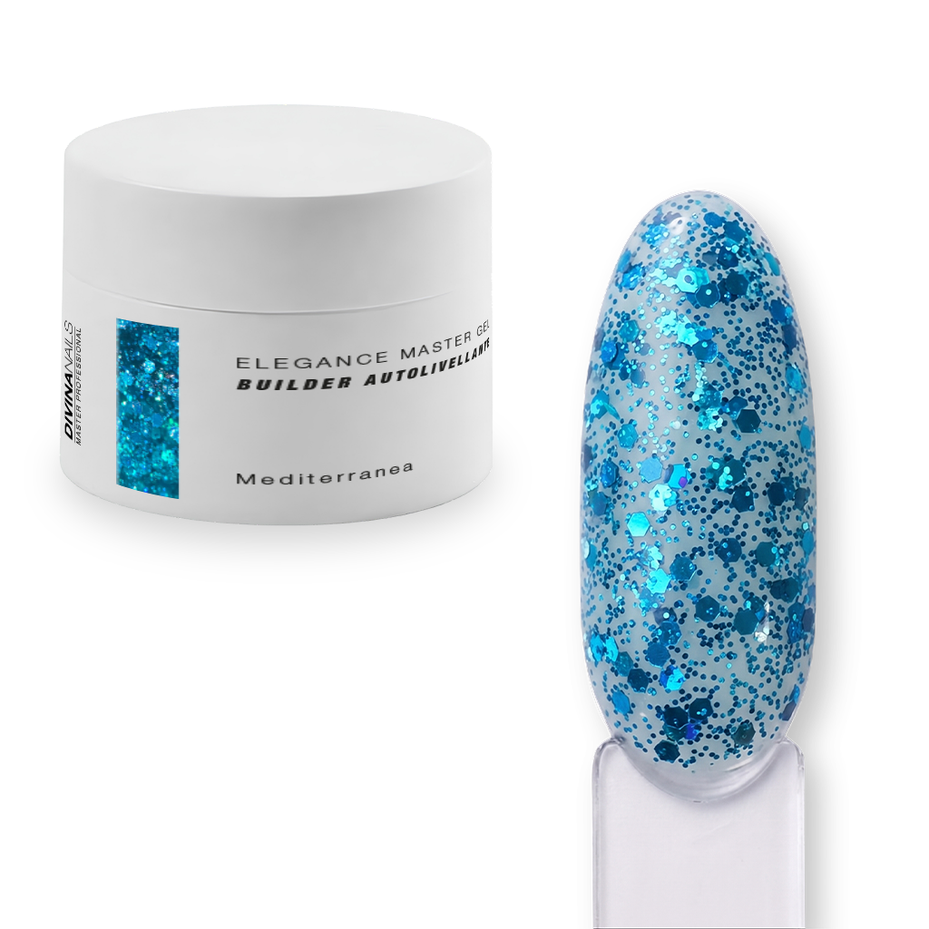 ELEGANCE MASTER GEL - MEDITERRANEA - Builder gel costruttore autolivellante bifasico media densità 30ml