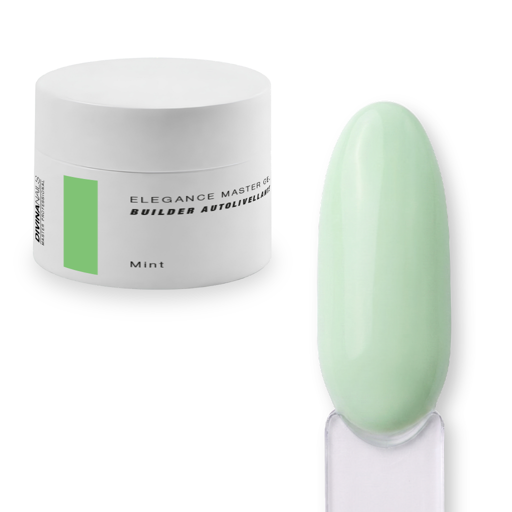 ELEGANCE MASTER GEL - MINT - Builder gel costruttore autolivellante bifasico media densità 30ml