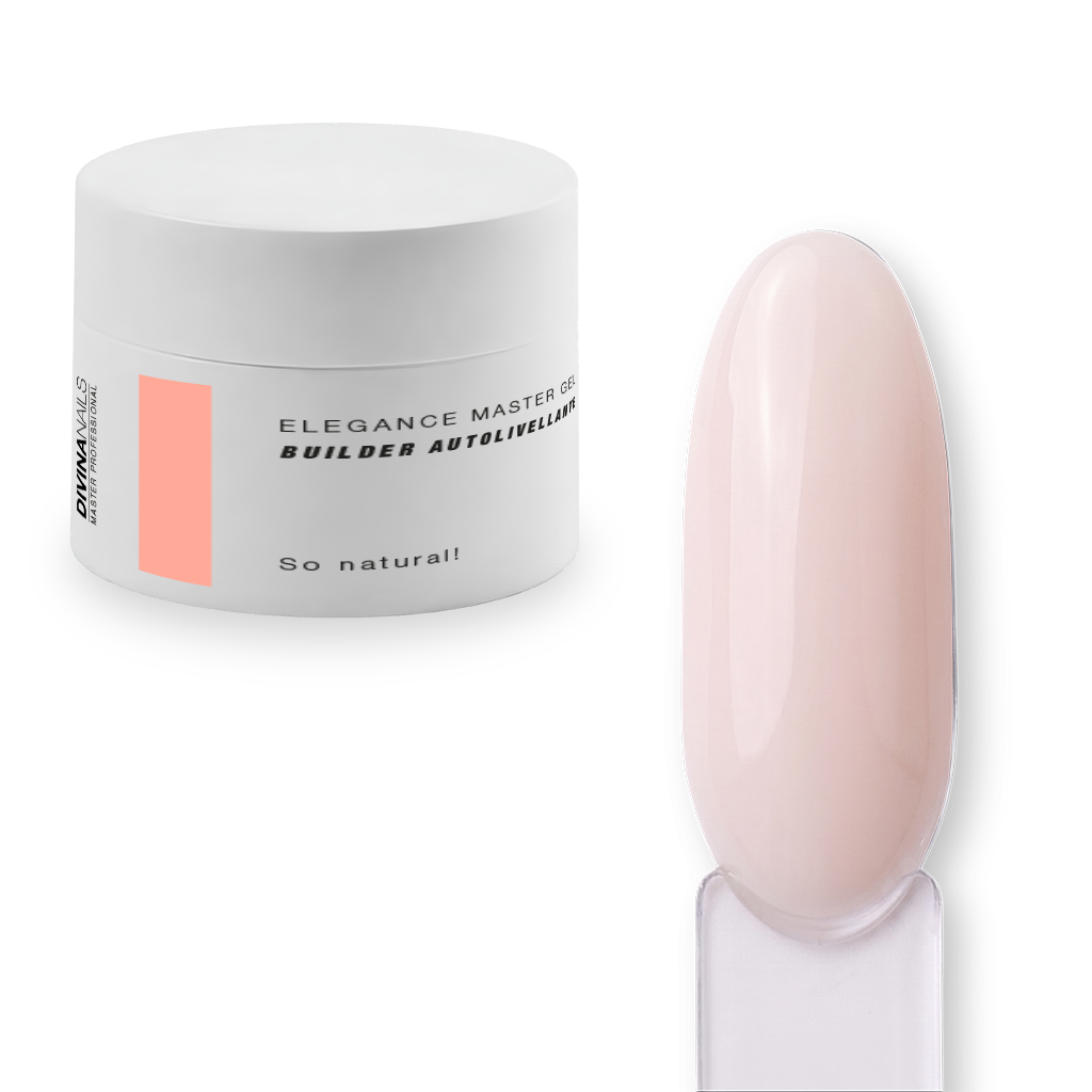 ELEGANCE MASTER GEL - SO NATURAL! - Builder gel costruttore autolivellante bifasico media densità 30ml