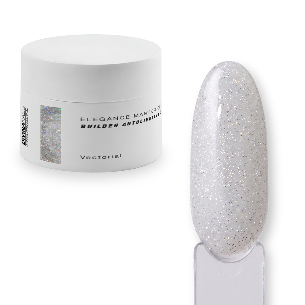 ELEGANCE MASTER GEL - VECTORIAL - Builder gel costruttore autolivellante bifasico media densità 30ml
