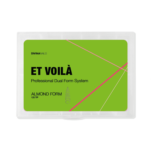 ET VOILÀ - ALMOND FORM - 120 Professional Dual Form System - Divina Nails