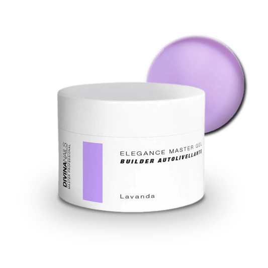 ELEGANCE MASTER GEL - LAVANDA - Builder gel costruttore autolivellante bifasico media densità 30ml