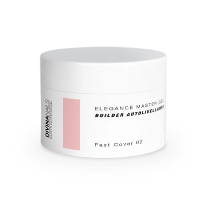 ELEGANCE MASTER GEL - FAST COVER 02 - Builder gel costruttore autolivellante bifasico media densità 30ml
