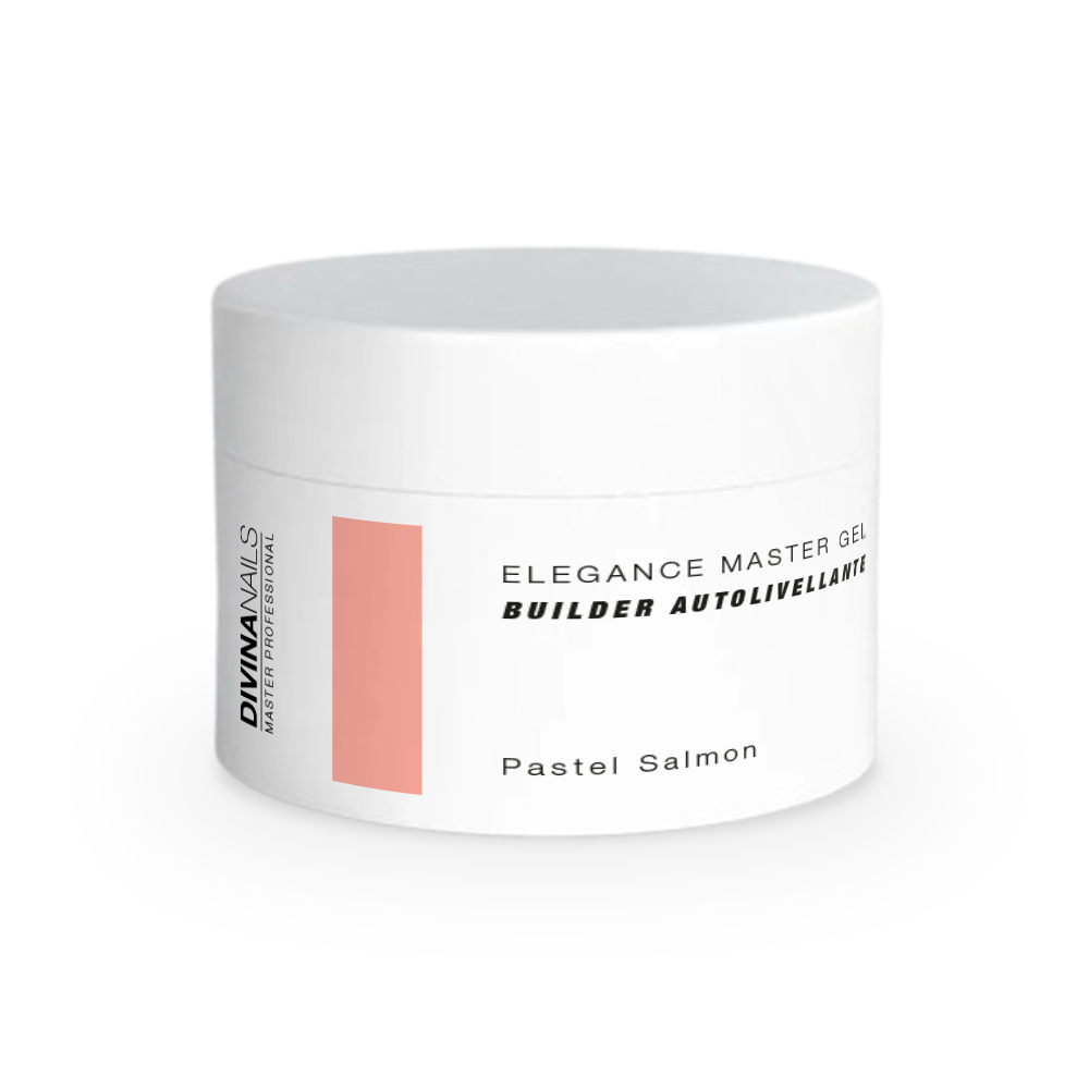 ELEGANCE MASTER GEL - PASTEL SALMON - Builder gel costruttore autolivellante bifasico media densità 30ml