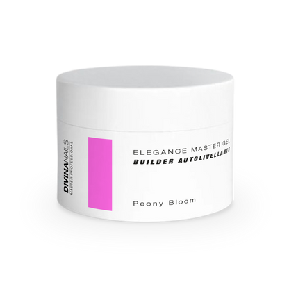 ELEGANCE MASTER GEL - PEONY BLOOM - Builder gel costruttore autolivellante bifasico media densità 30ml