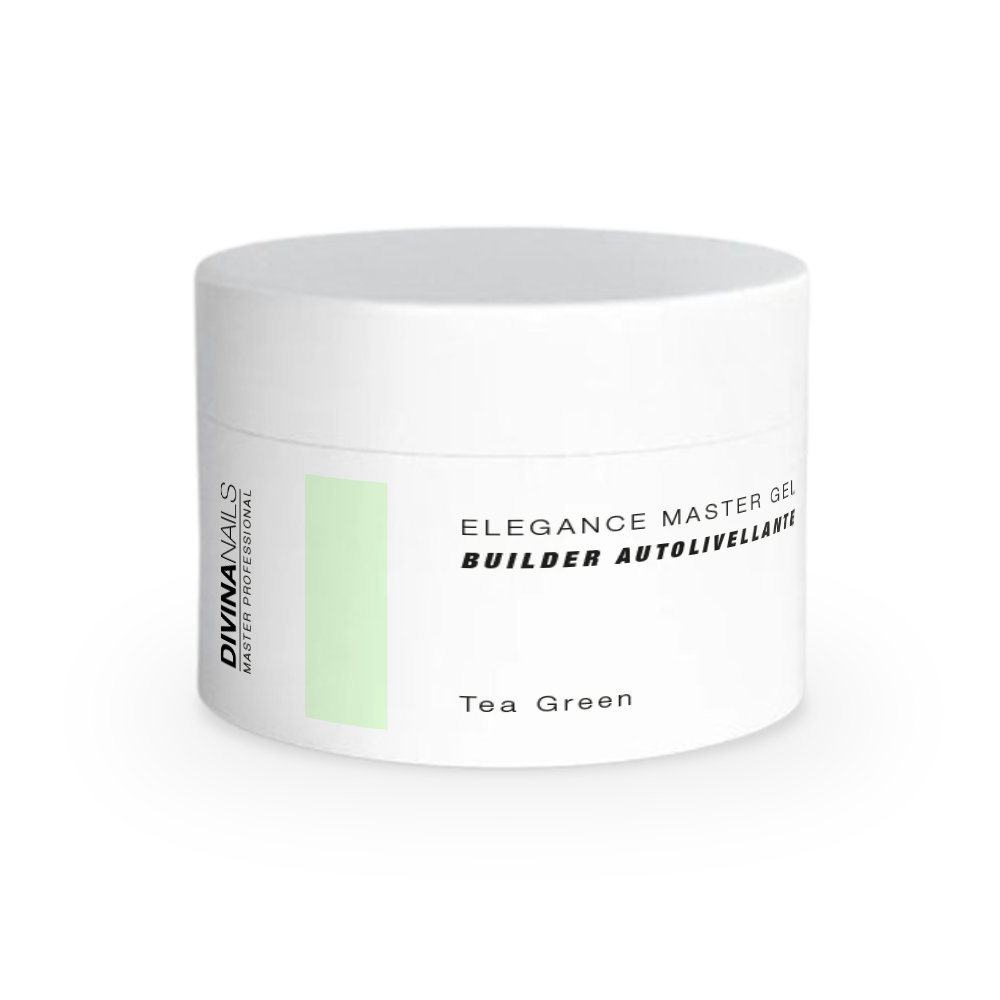 ELEGANCE MASTER GEL - TEA GREEN - Builder gel costruttore autolivellante bifasico media densità 30ml