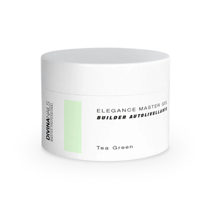 ELEGANCE MASTER GEL - TEA GREEN - Builder gel costruttore autolivellante bifasico media densità 30ml
