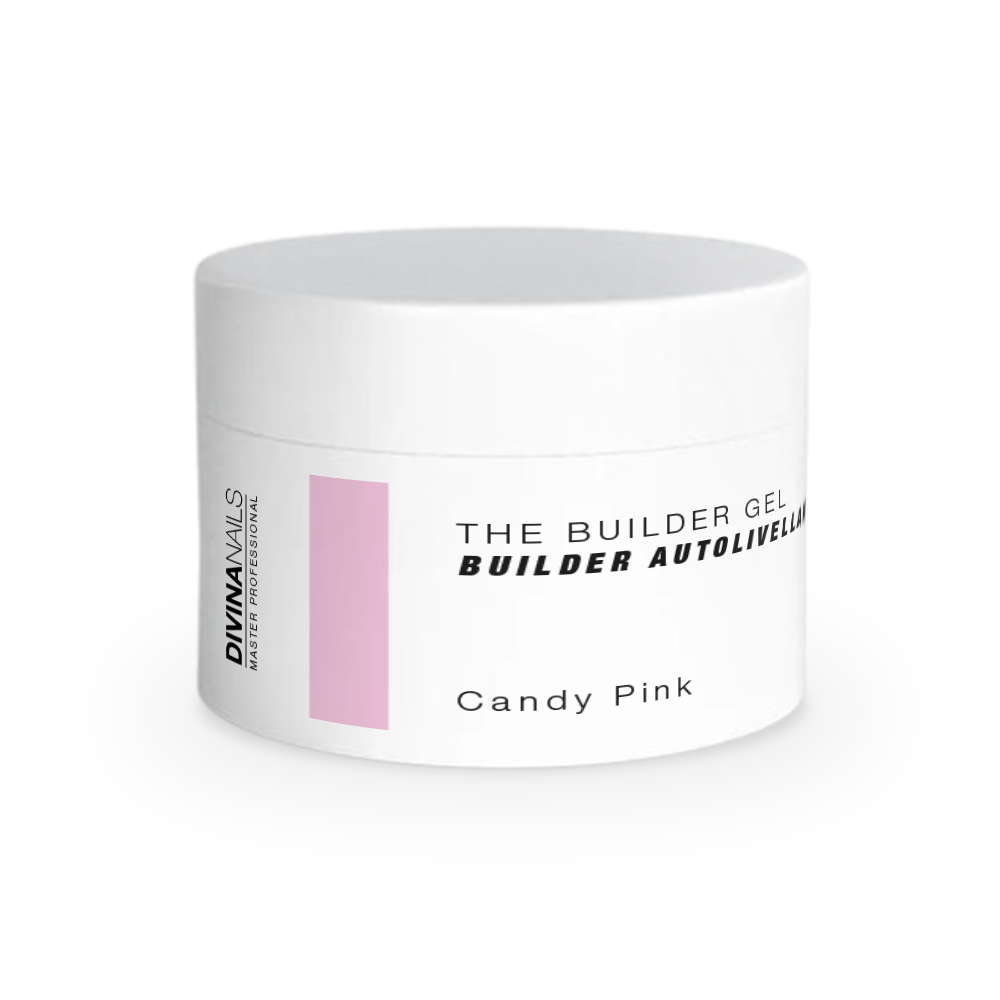 THE BUILDER GEL - CANDY PINK - Builder gel costruttore autolivellante bifasico media densità 50ml