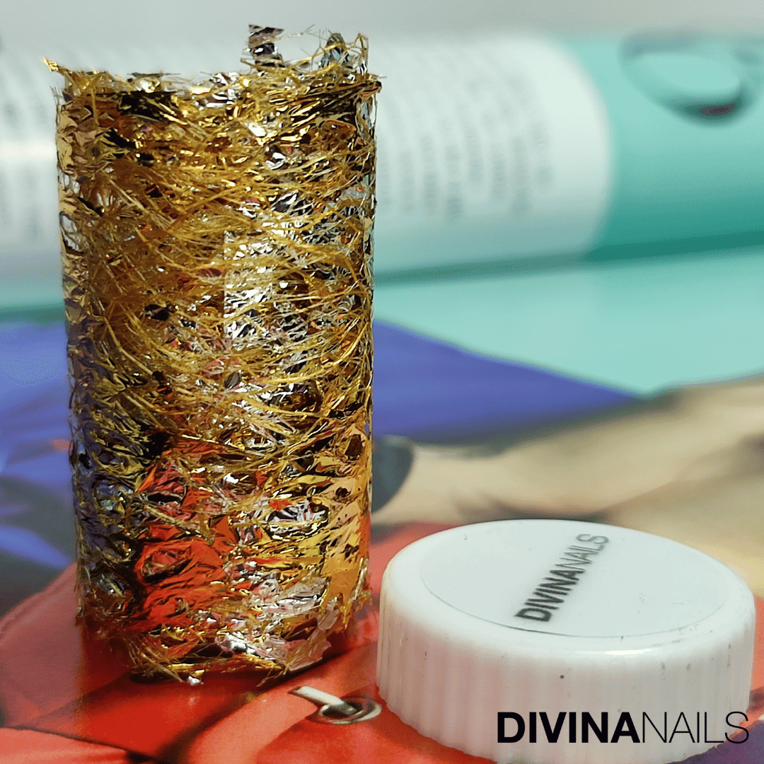 FOIL ROLL - GOLDEN AGE - Foil per decorazioni unghie nail art - Divina Nails
