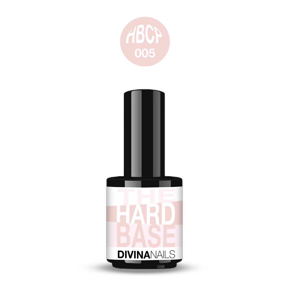 THE HARD BASE - HBCP 005 - Hard base rosa clear gel autolivellante 15ml - Divina Nails