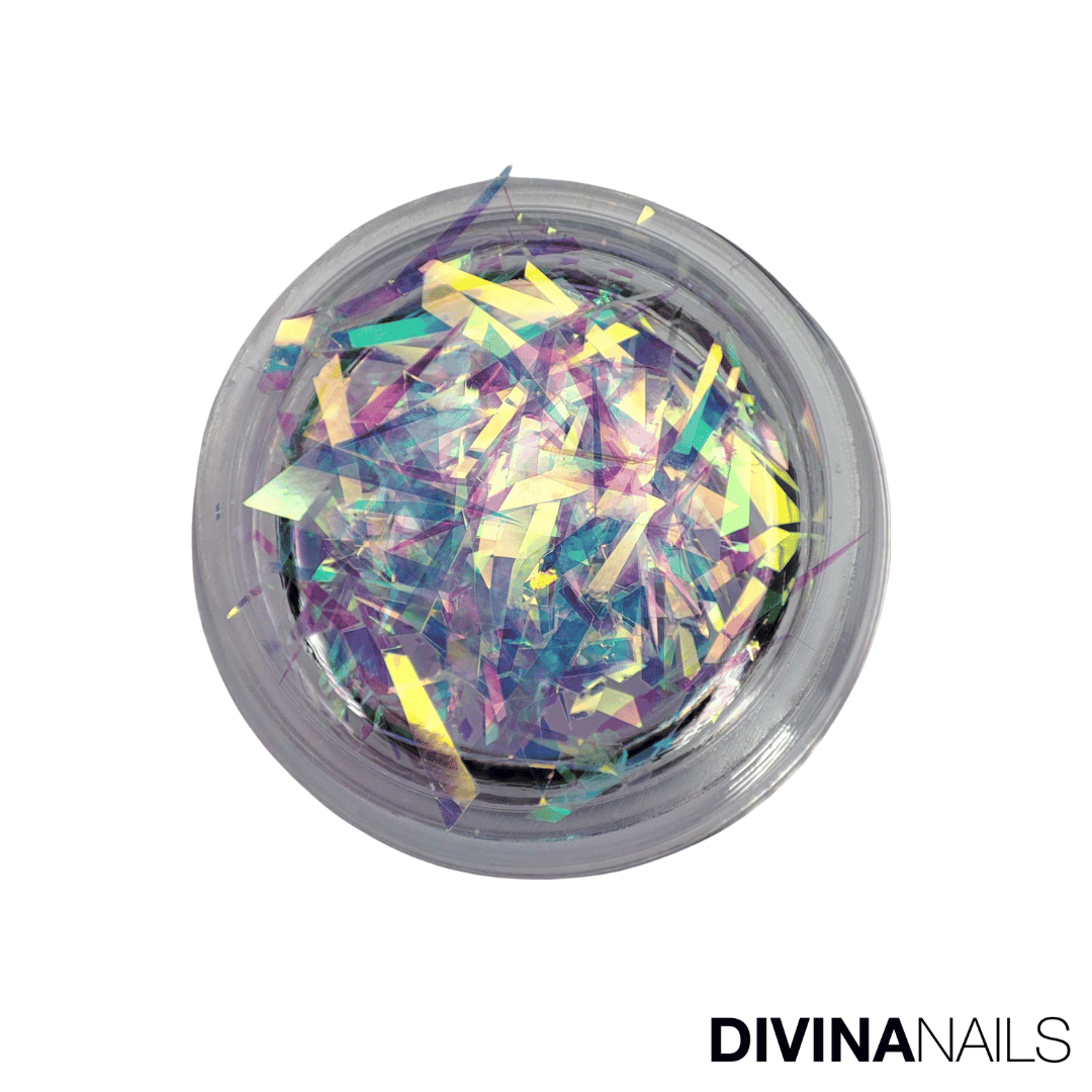 SHAPES FOIL - INVISIBILE - Foil per decorazioni unghie nail art effetto metalizzato