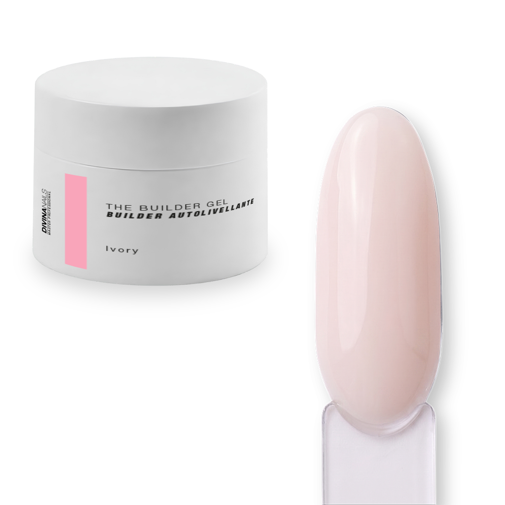 THE BUILDER GEL - IVORY - Builder gel costruttore autolivellante bifasico media densità 50ml