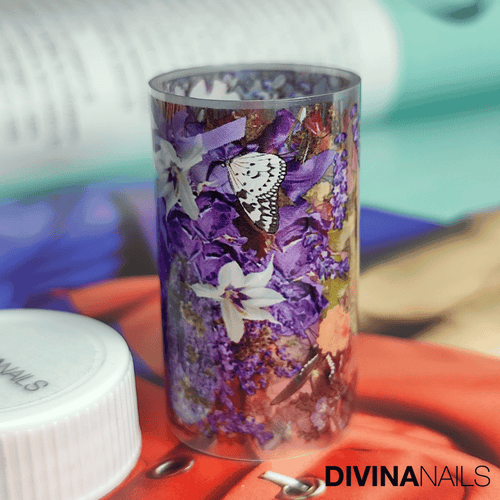FOIL ROLL - LAVANDA - Foil per decorazioni unghie nail art - Divina Nails