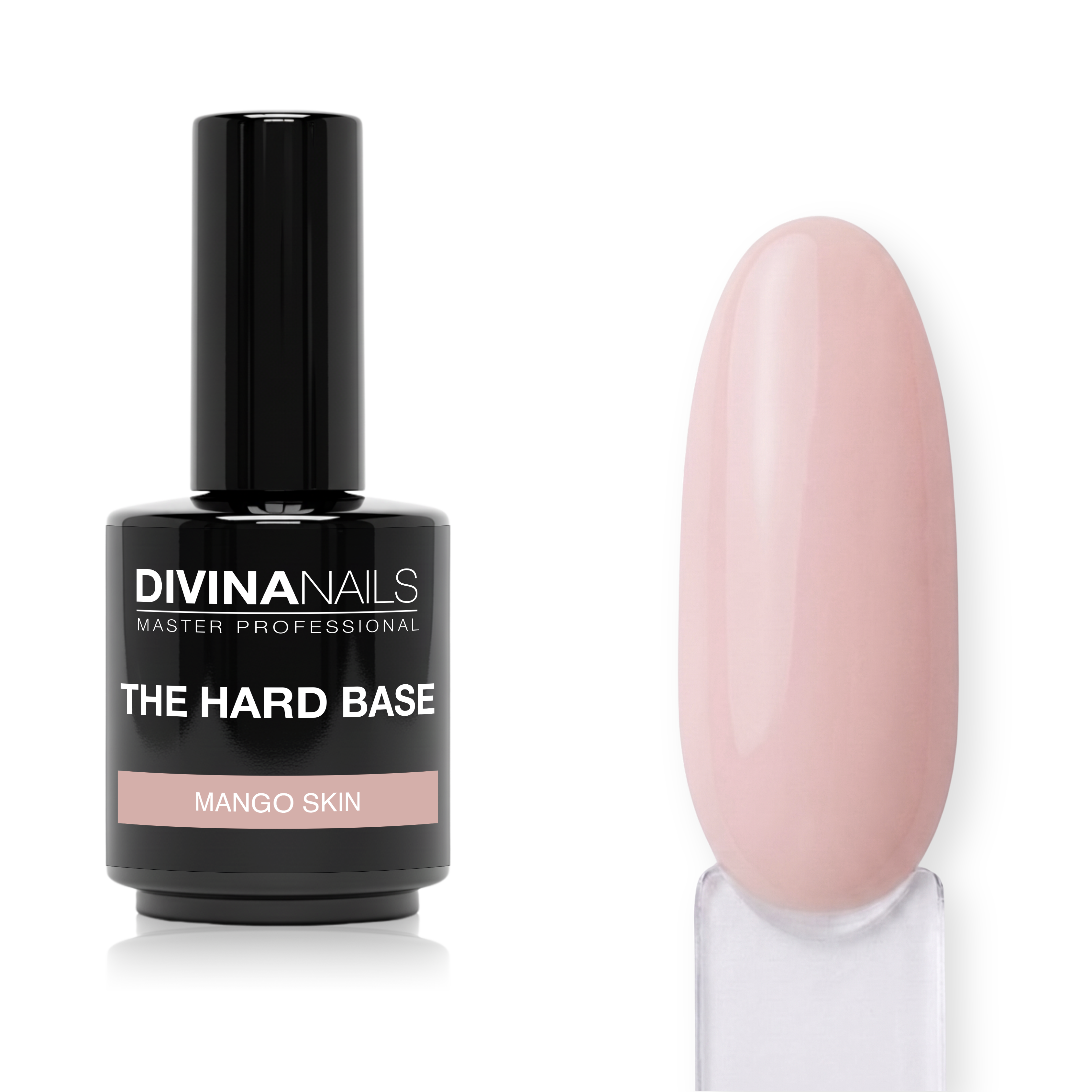 THE HARD BASE - MANGO SKIN - Base nude carne per semipermanente rinforzato 15ml