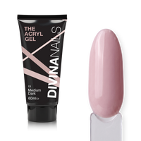 THE ACRYL GEL - MEDIUM DARK - Acrygel Nude Medium Dark professionale per ricostruzione unghie da 60ml