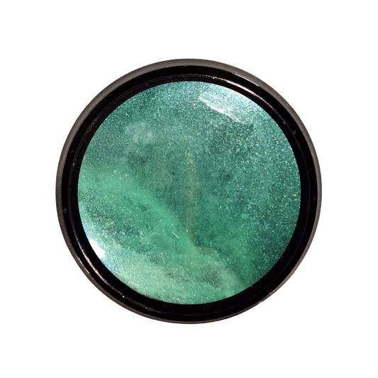 THE MIRROR POWDER - LIQUID GREEN - Polvere pigmento effetto specchio cromato per unghie