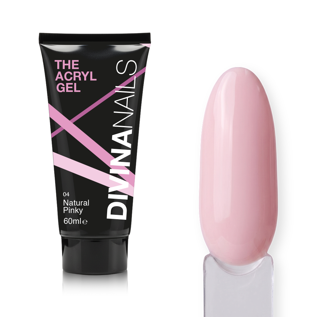 THE ACRYL GEL - NATURAL PINKY - Acrygel Rosa Naturale professionale per ricostruzione unghie da 60ml