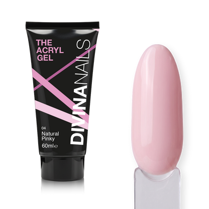 THE ACRYL GEL - NATURAL PINKY - Acrygel Rosa Naturale professionale per ricostruzione unghie da 60ml